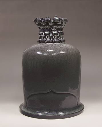 《花非花-莲》颜色釉瓷瓶55cm 1250℃氧化焰